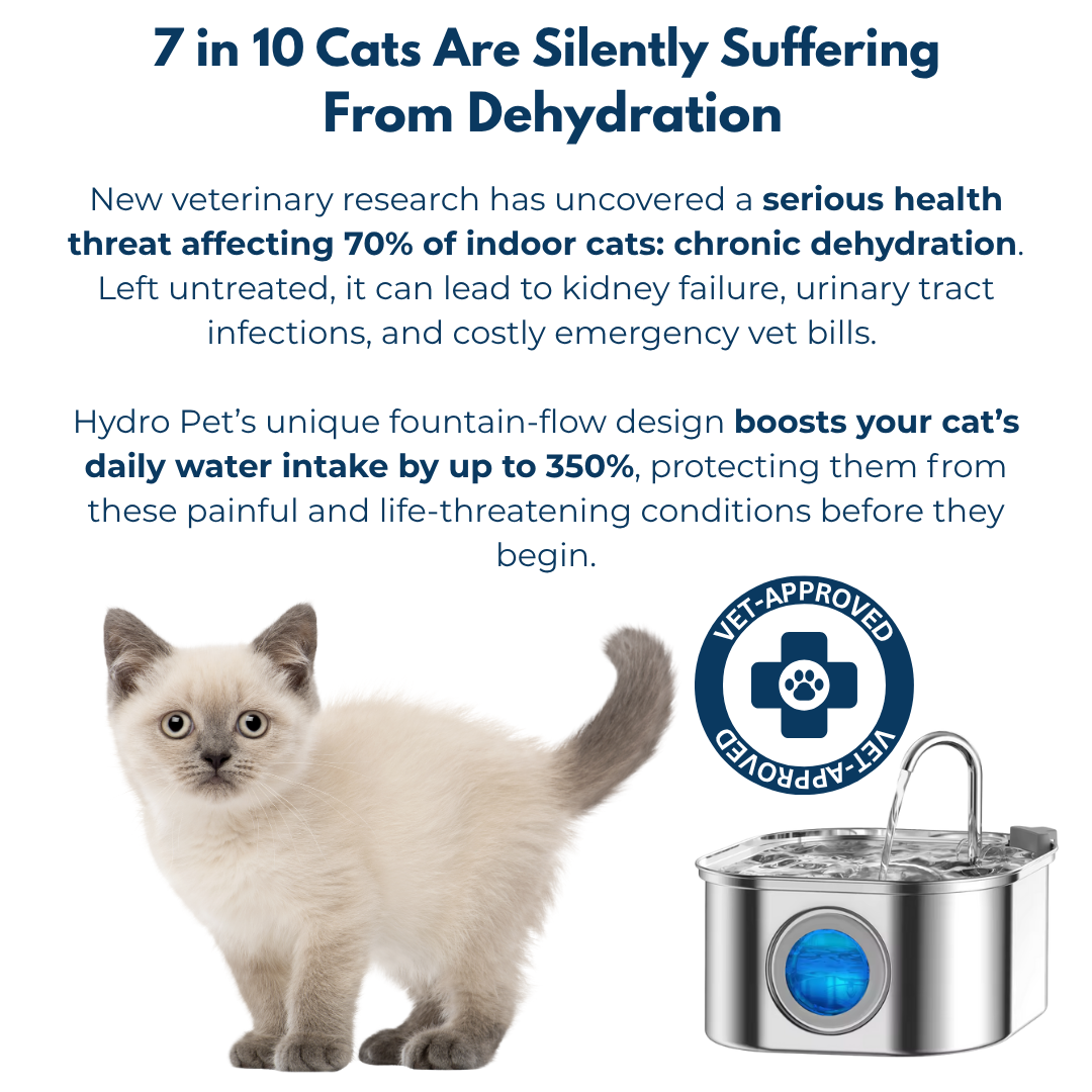 Give Your Cat a Longer, Healthier Life with HydroPet™